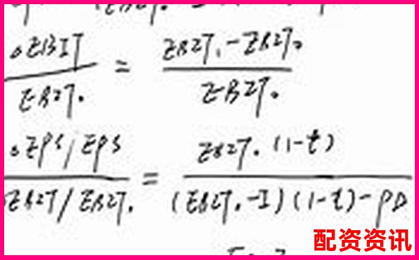 股票杠桿效應計算原理與公式詳解-在線配資股票配資平臺